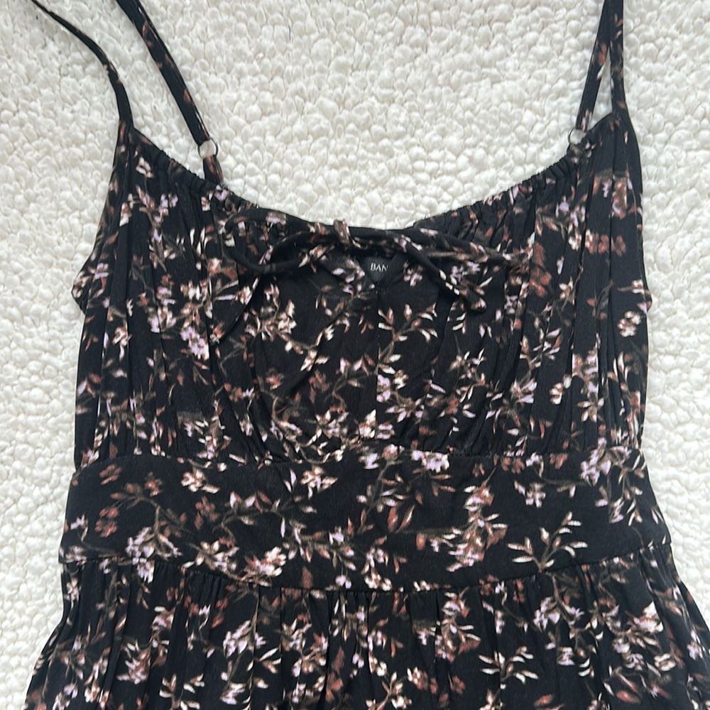 Banana Republic Floral Spaghetti Strap Dress Sundress Size S - Picture 2 of 9